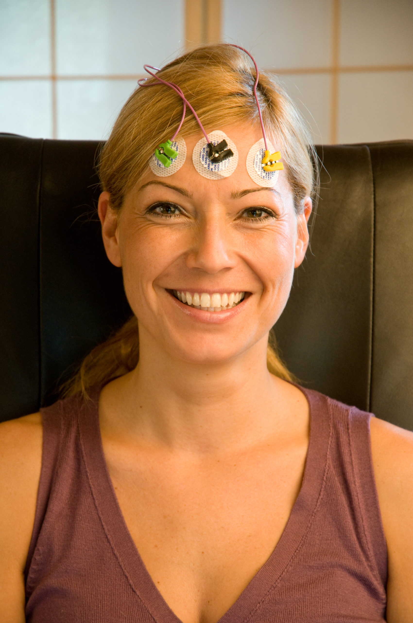 Biofeedback an der Stirnmuskulatur